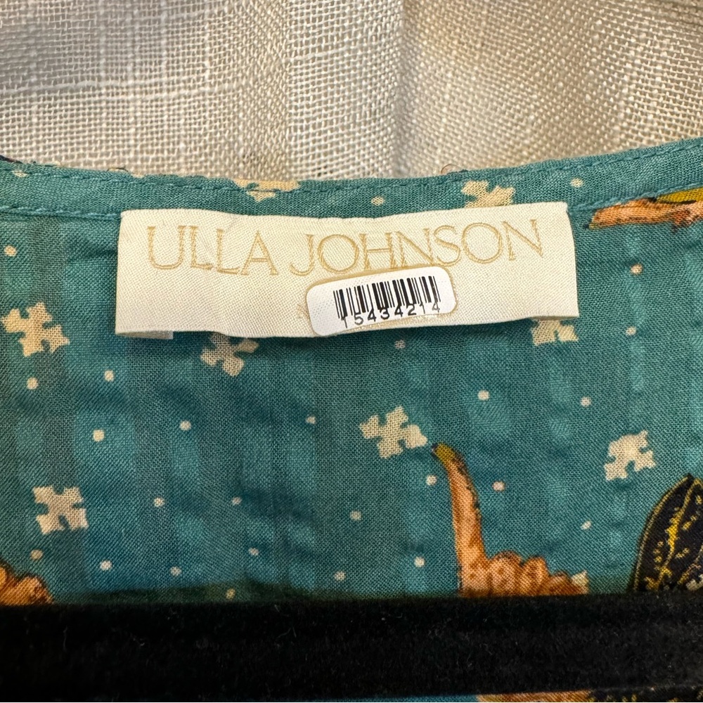 Ulla Johnson Marni Dress in Hummingbird Size 0 - Picture 11 of 14
